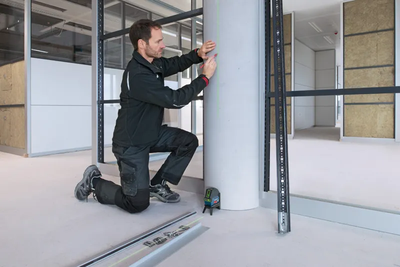 Line and Point Laser GCL 2-15 – 15 m Range, with Carrying Case