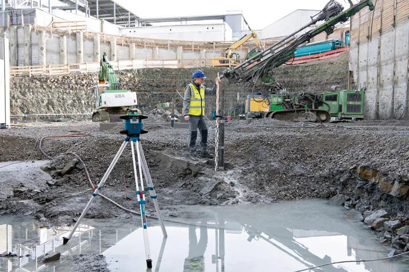 Rotary Laser Level GRL 650 CHVG – 650 m Range, with Carrying Case