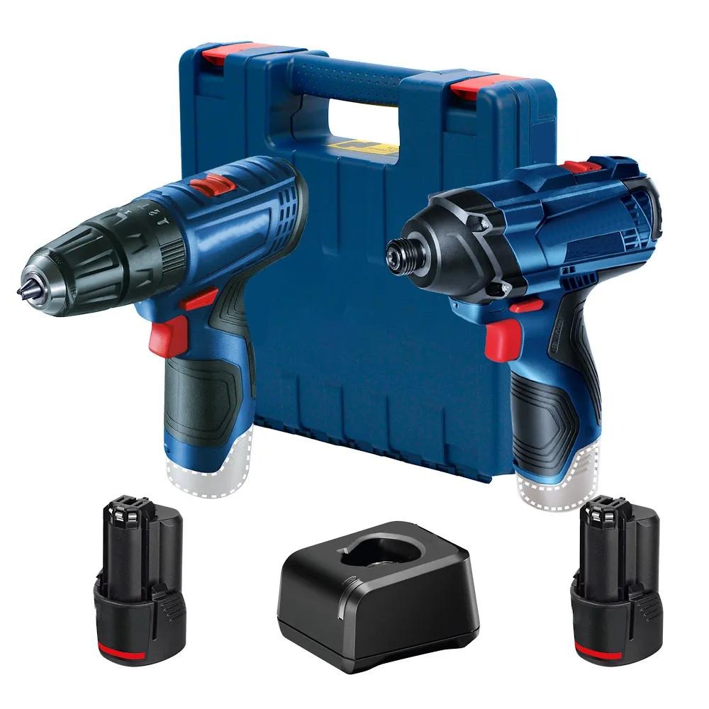 12V Drill Driver GSB 120-LI + Impact Driver GDR 120-LI Set